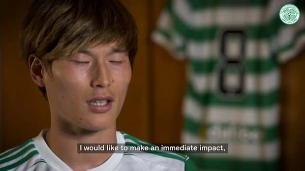 Kyogo Furuhashi looks to make instant impact after Celtic debut